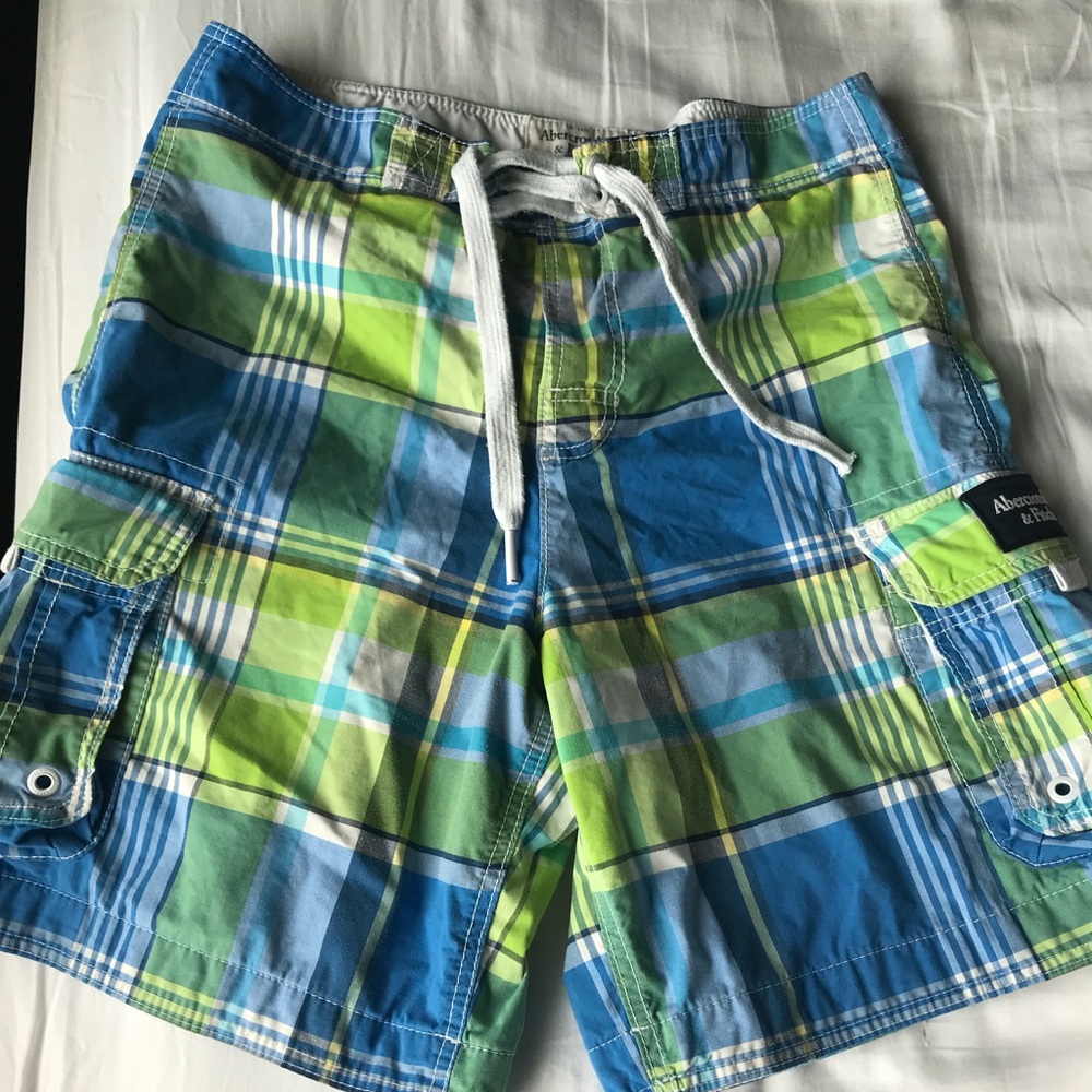 Abercrombie & Fitch Cargo Swim Trunks